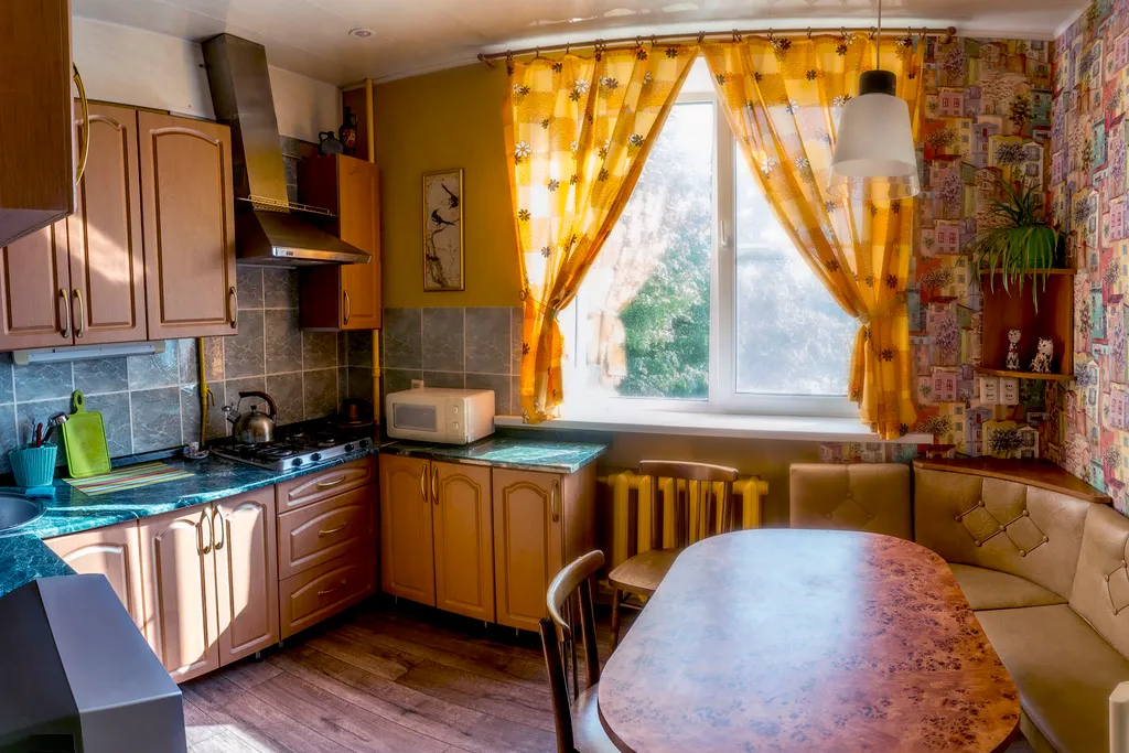 Просторная светлая квартира недалеко от центра