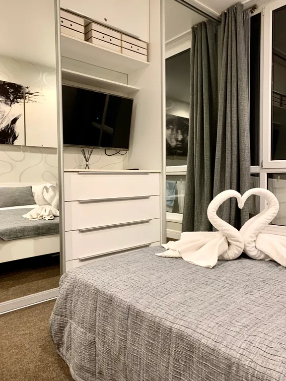 Панорамная студия на берегу моря