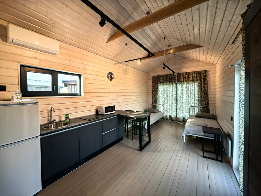 Двухместный дом с террасой