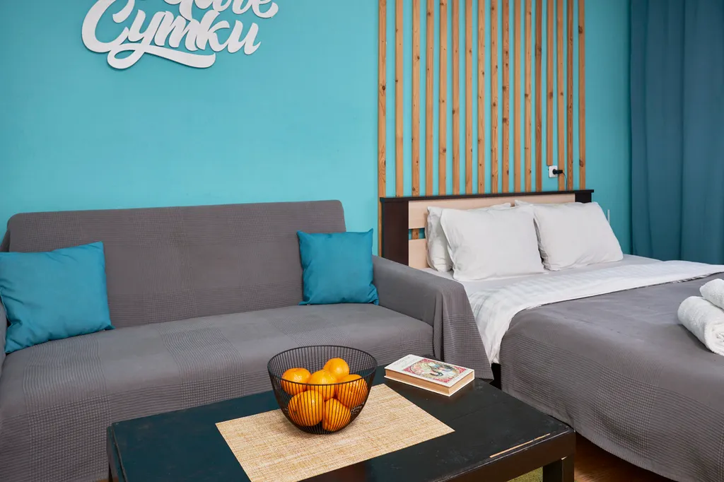 Однокомнатная квартира в тихом и зеленом районе