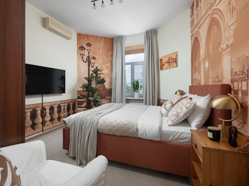 Квартира Квартира Солнечная Трешка в двух шагах от Набережной — Москва