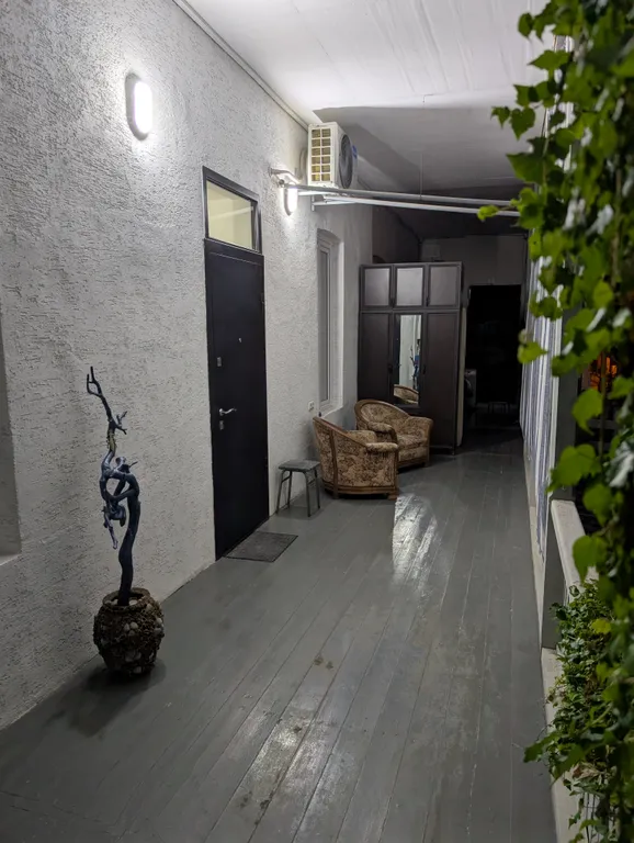 Nika's apartment in an old Tbilisi