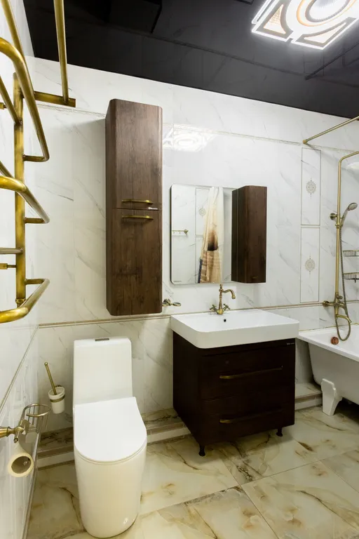 Квартира Квартира Black Square (Черный Квадрат) Современная двушка в элитном районе — Мирное