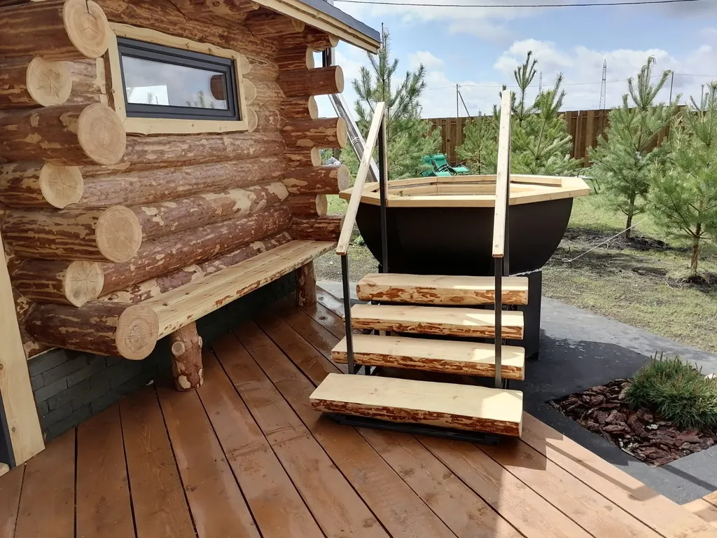 Бревенчатый дом для уютного отдыха в Осоргино