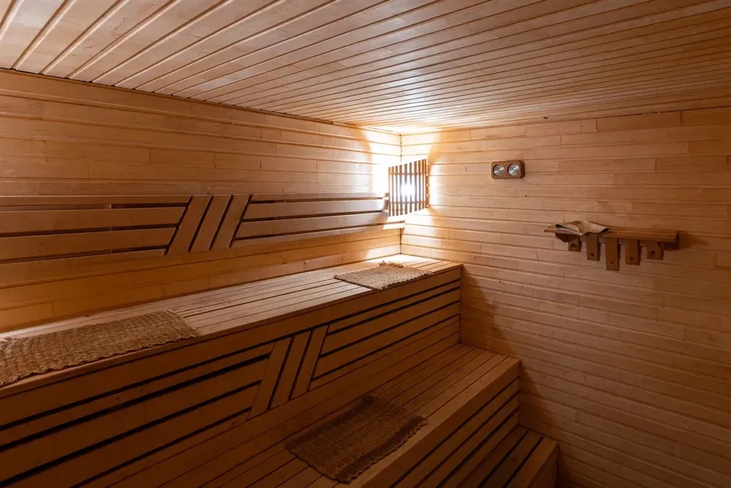 Дом с сауной и бассейном