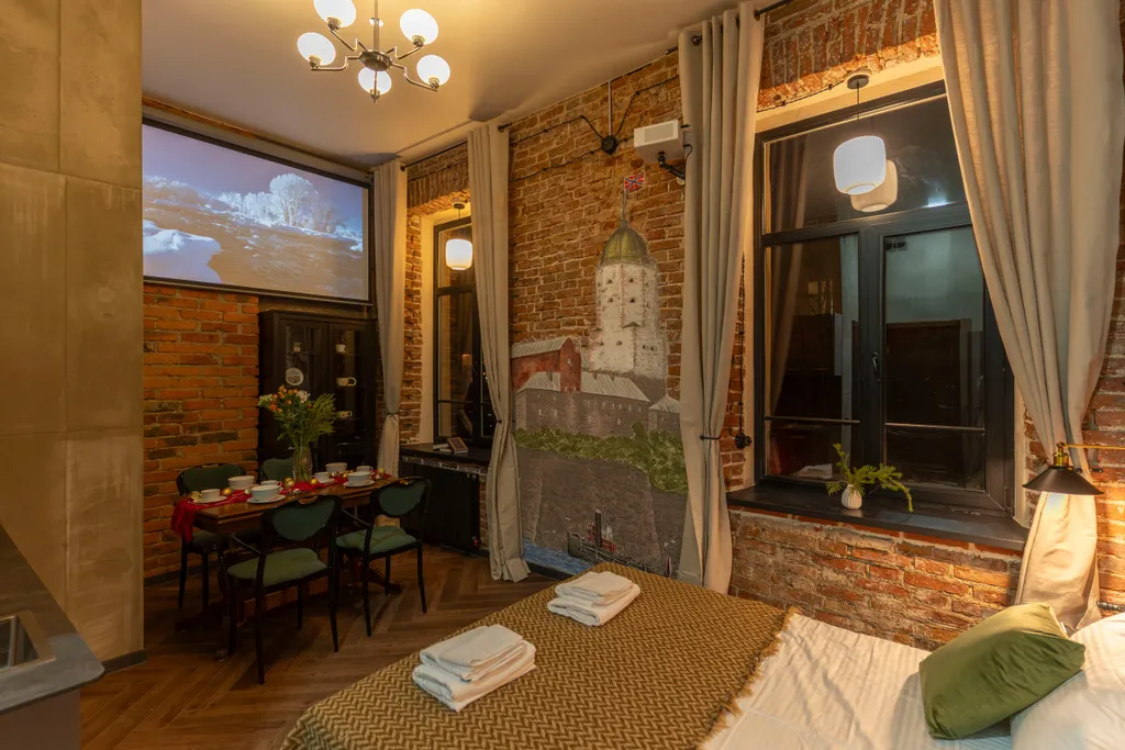 Номер-апартамент Кинозал купца в доме Лунда