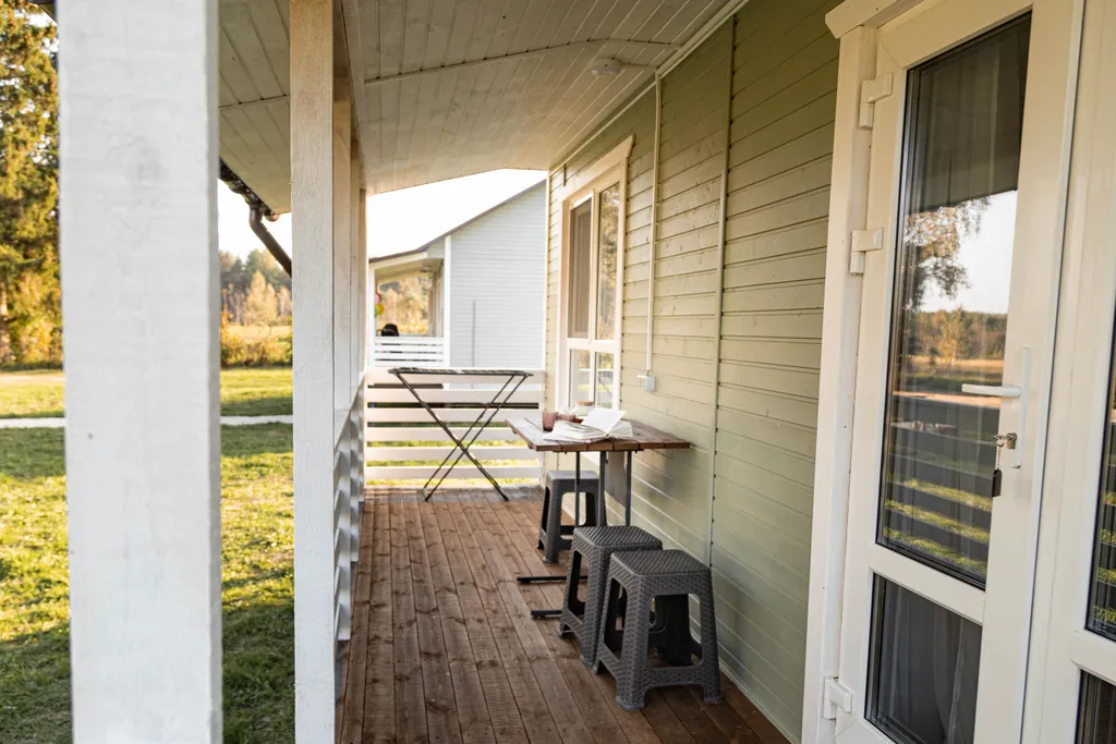 Уютный дом  в окружении природы и пения птиц Зелёная дымка