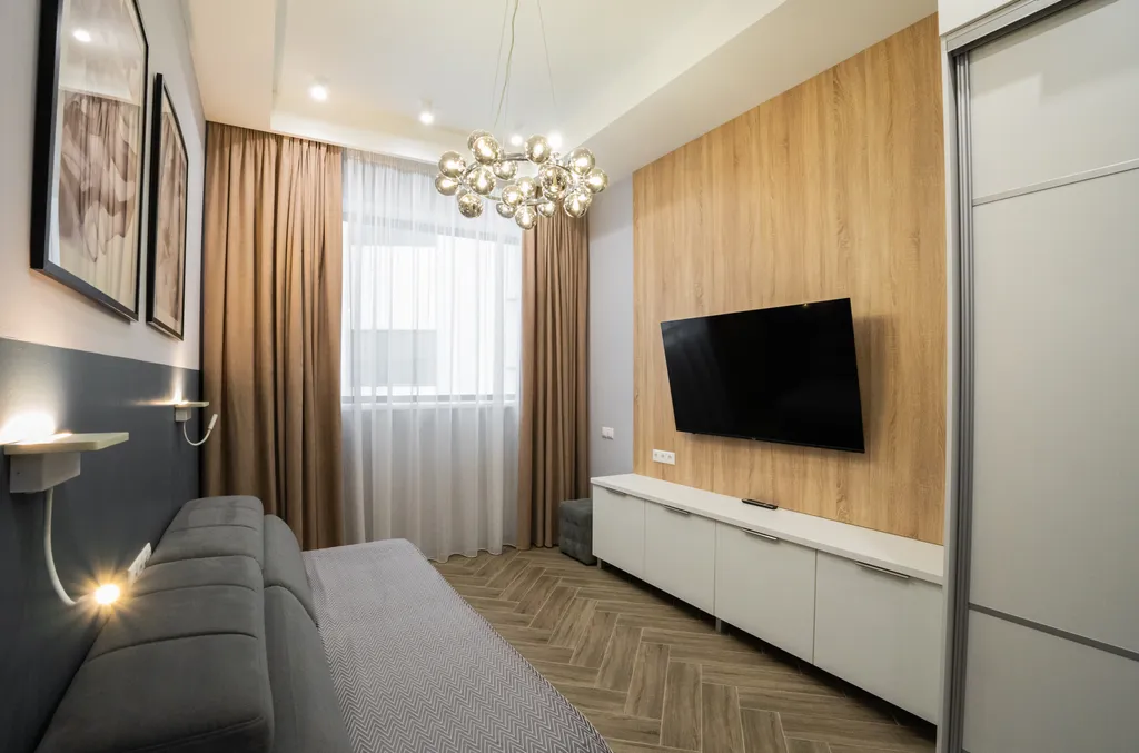 Двухкомнатные апартаменты с видом на море и город