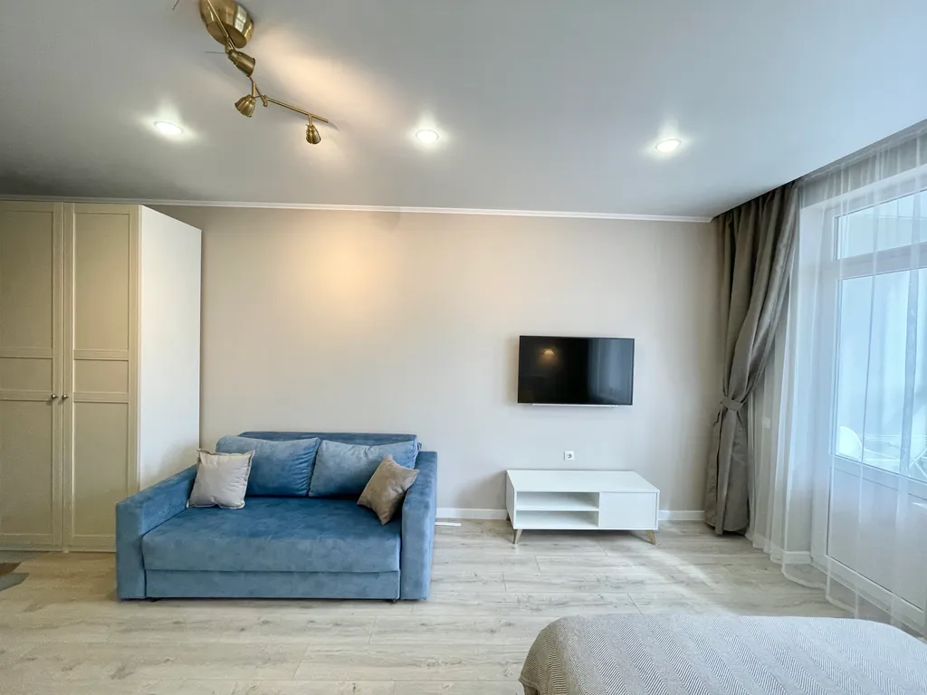 Квартира Квартира Студия у пляжа Кавказ, аквапарка и сосновой рощи — Анапа