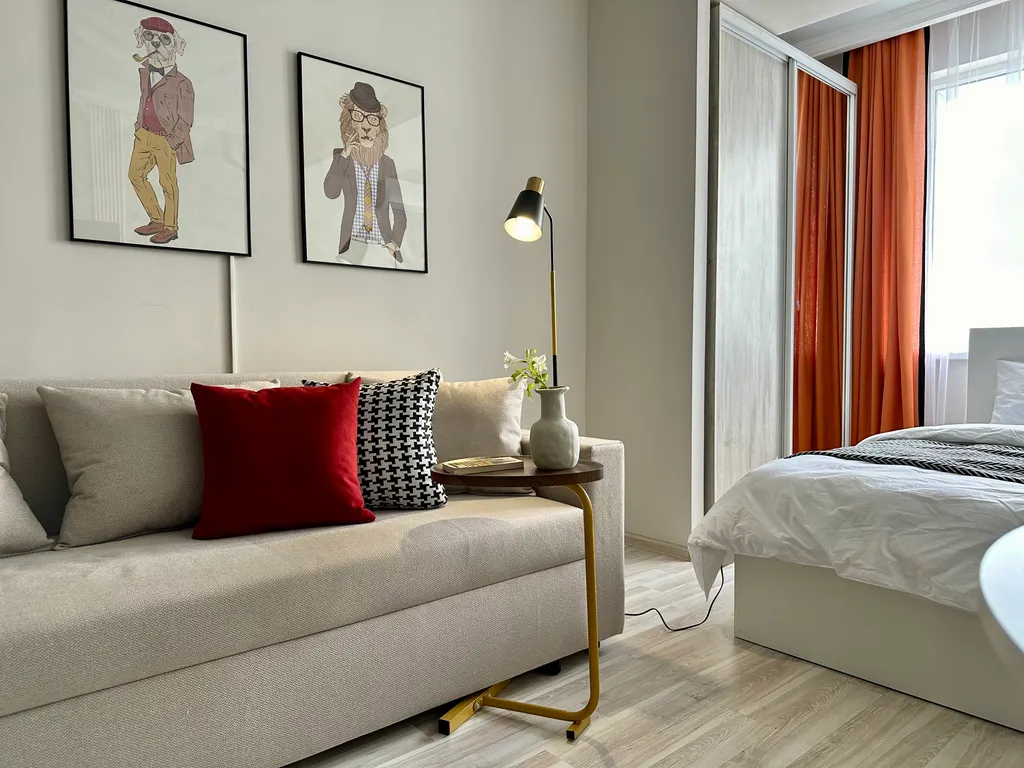 Студия Дэнди с видом на горы