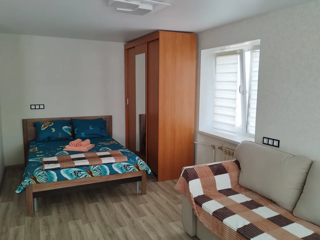 Уютная студия с видом на реку