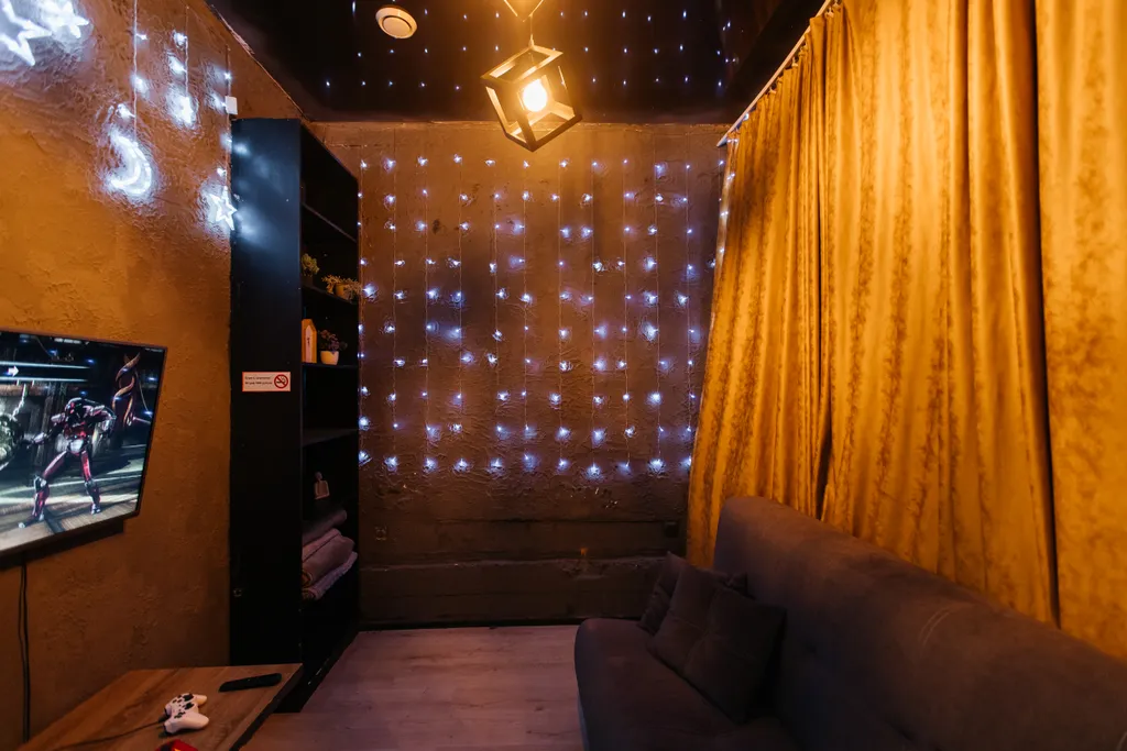 Квартира в стиле лофт для вечеринок