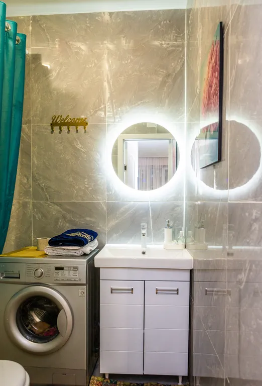 Свежая квартира в новом доме в ЖК