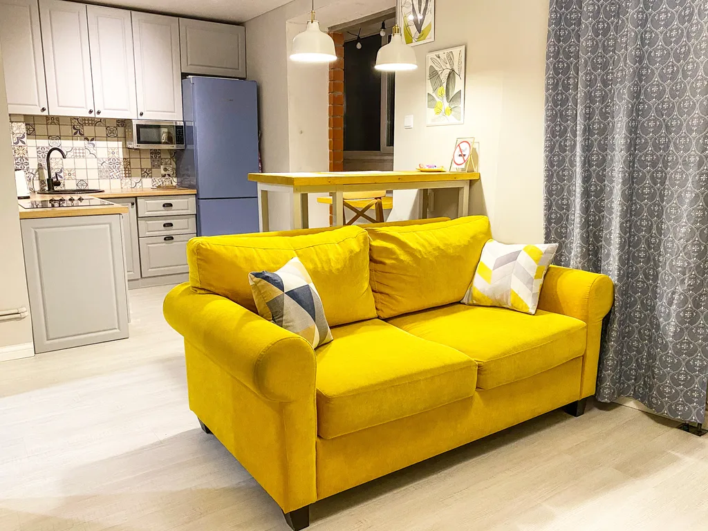 Студия с красивым закатом