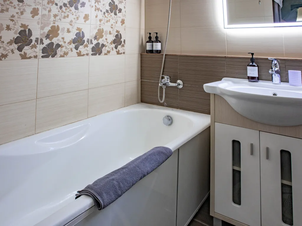 Квартира с красивым зеркалом