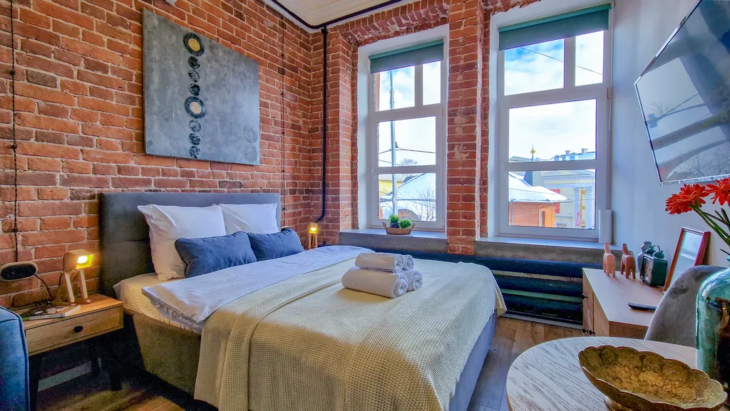 Квартира Квартира GoldenRing-Apartments: Студия с видом на Филармонию и башню — Ярославль