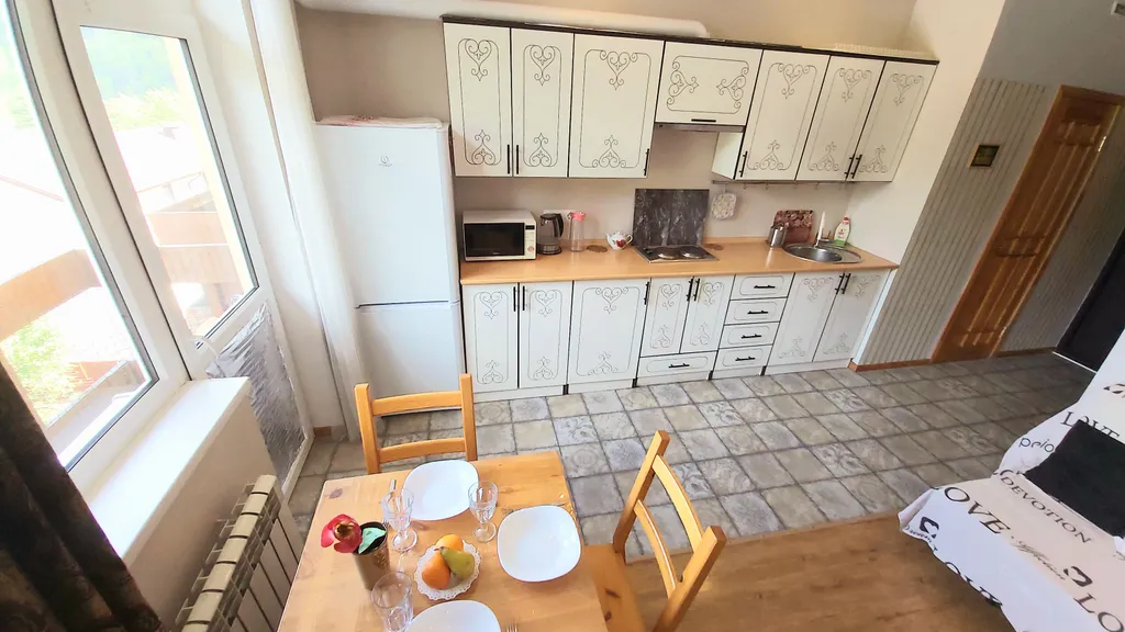 Студия с видом на Горы в центре