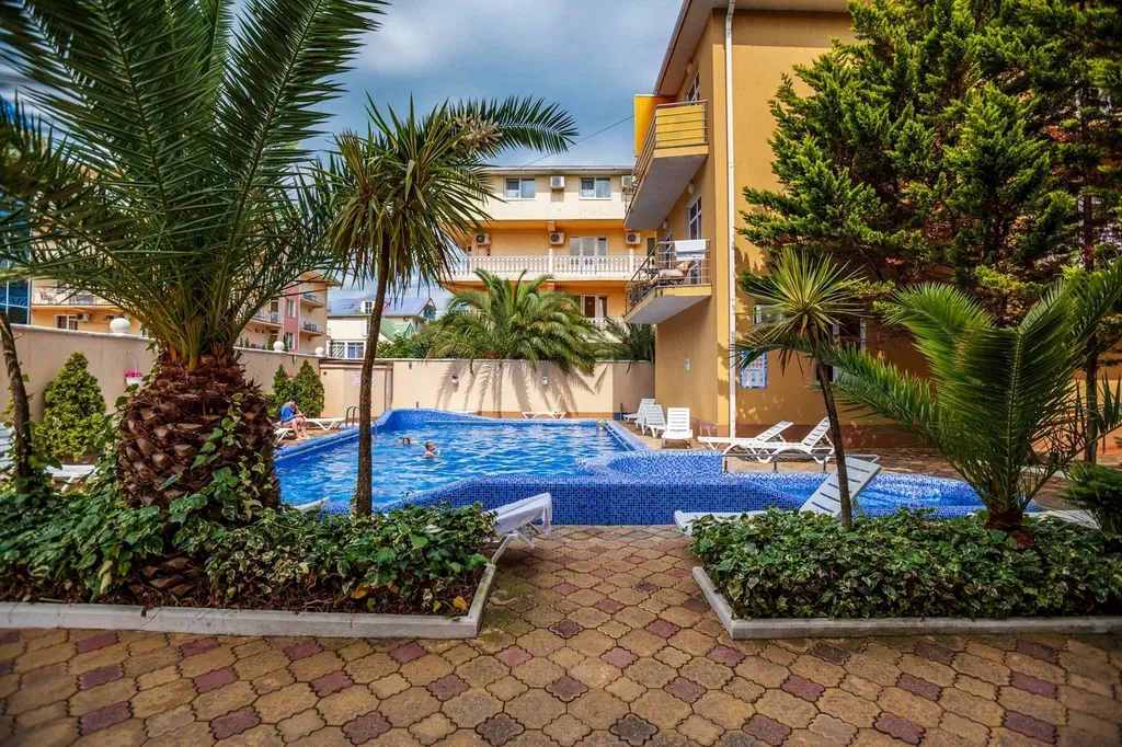 Квартира Квартира Студия у моря с теплым бассейном — Сириус