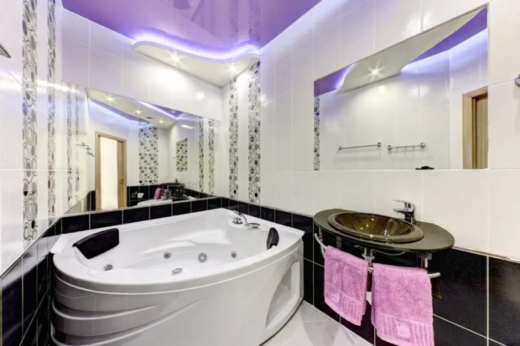 Уютная студия с джакузи и видом на город