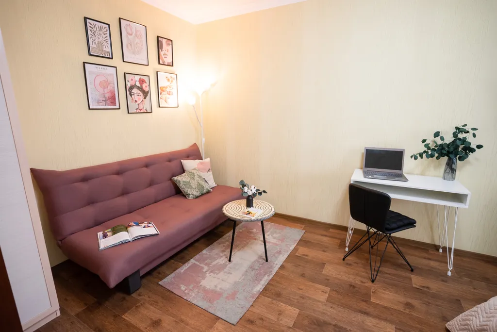 Комфортная квартира на набережной с балконом