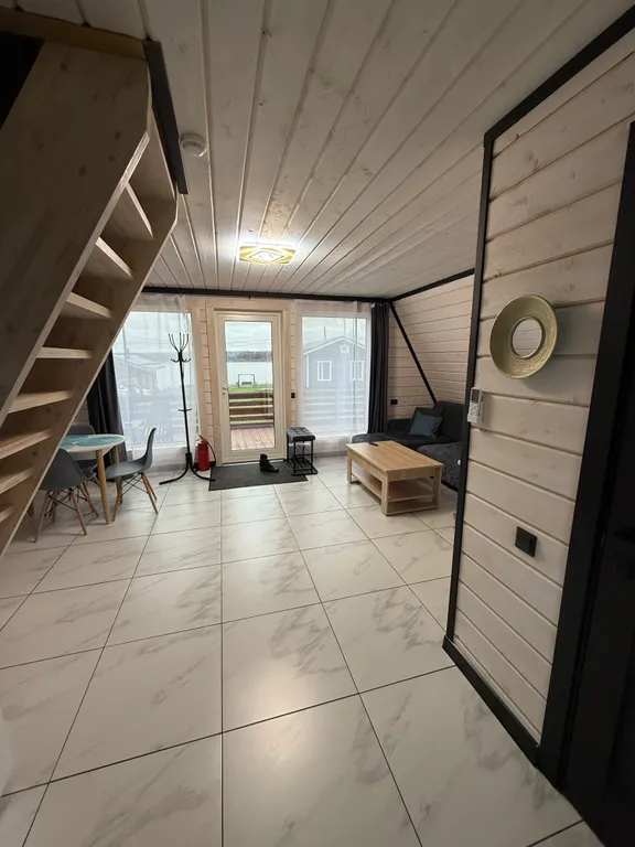 Загородный дом с баней и чаном