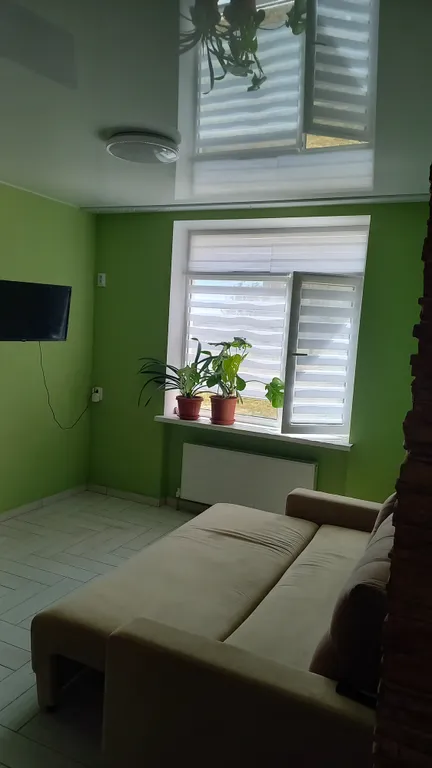 Уютная, светлая квартира ,кухня-студия,спальная.