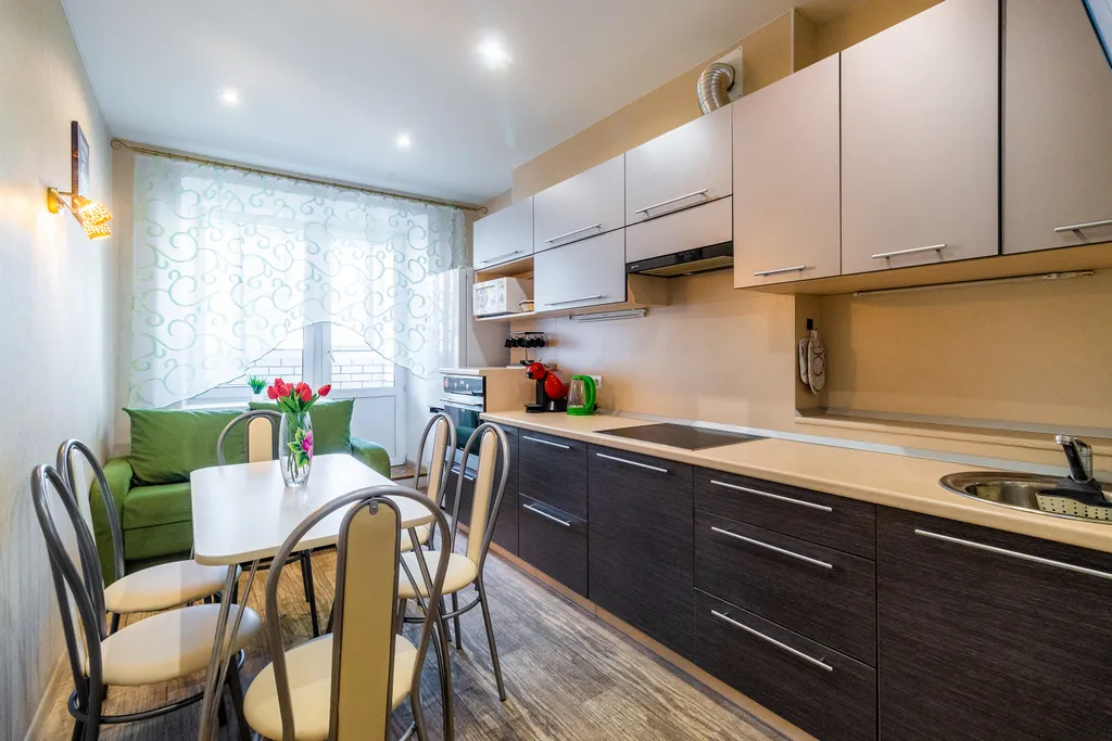 2-комн апартаменты в новом доме у Ж/Д в-ла, 5 мин до метро+кофемашина