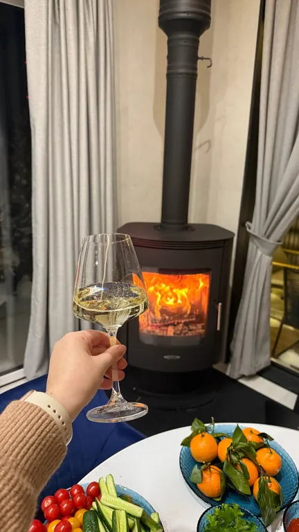 Уютный дом с сауной и чаном