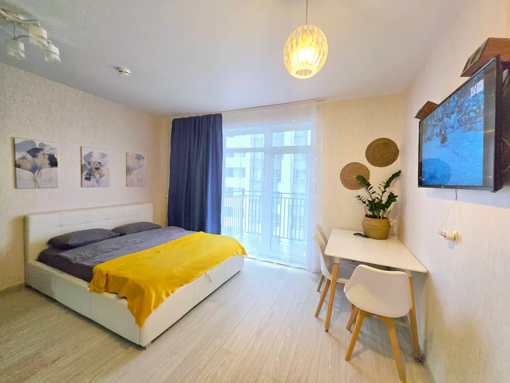 Квартира-студия с гардеробной