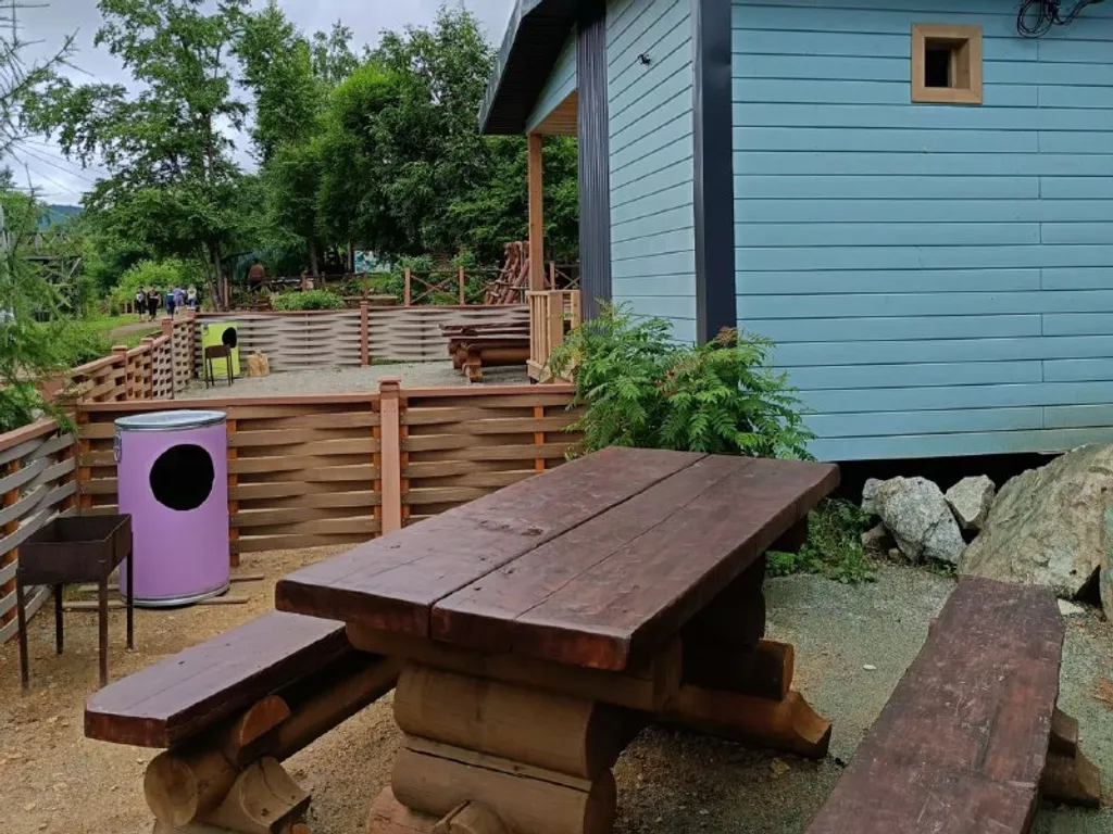 Уютный Эко-дом №14 (с банным чаном) в лесу в шаге от центра города