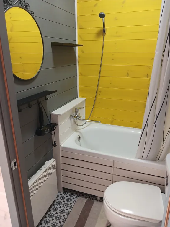 Кедровый дом со всеми удобствами большой террасой, баней