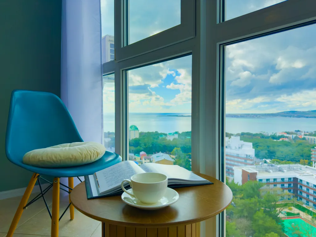 Квартира Квартира Панорамный вид на море, идеальна для романтиков и небольших семей — Геленджик