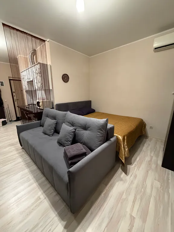 Cовременная студия с бecкoнтaктным заездом