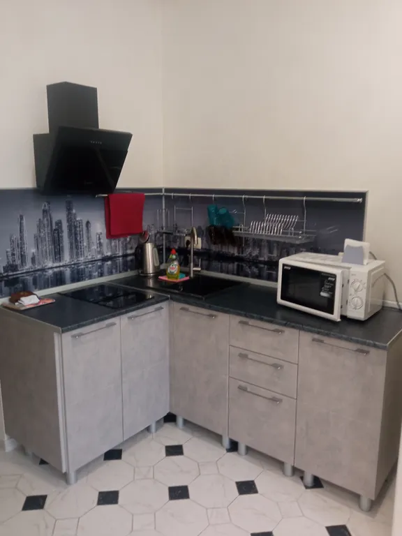 Квартира с видовым балконом на водопад Учан-су и виноградники