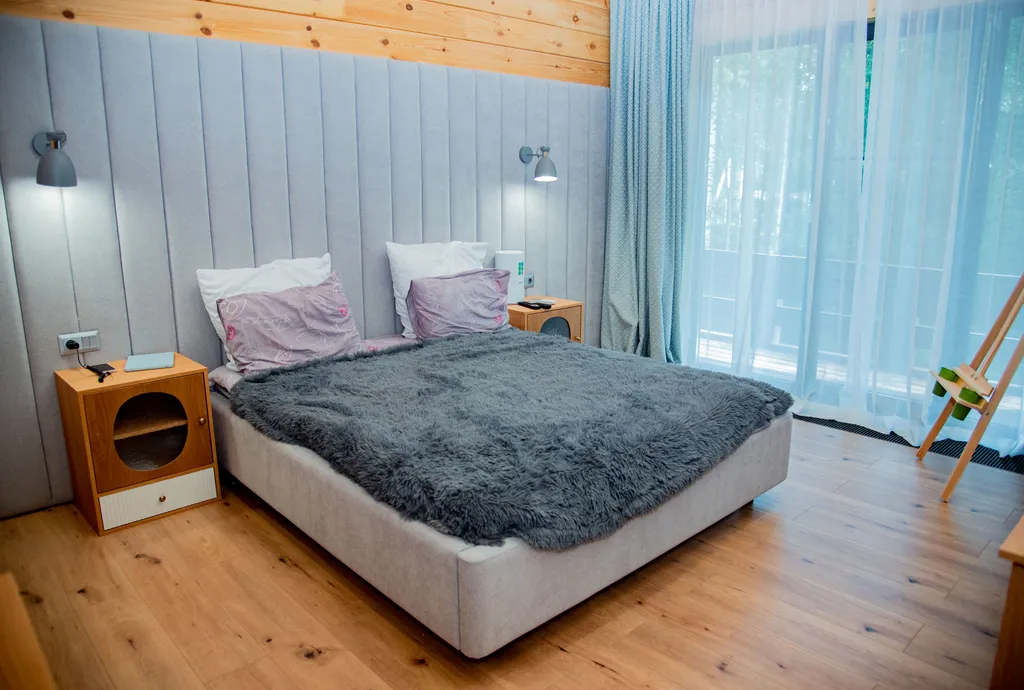 Шале Гнездо с бассейном и сауной