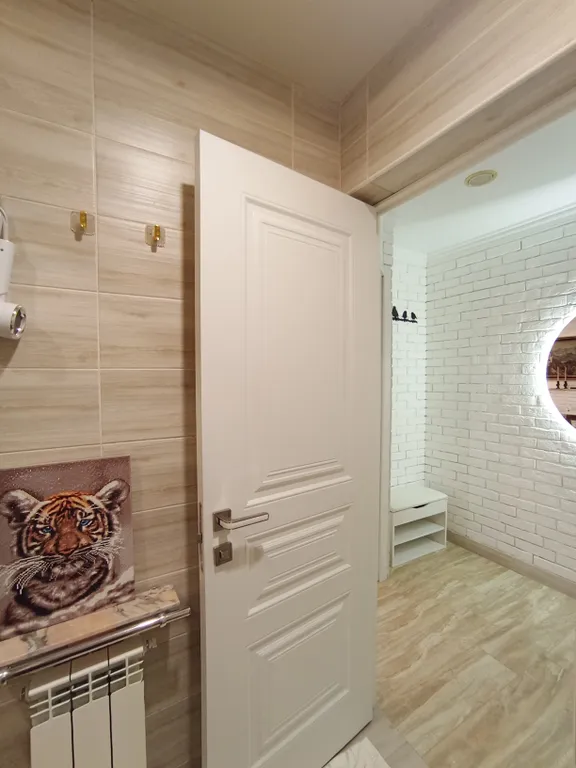 Комфортная квартира на берегу реки с живописным видом на горы