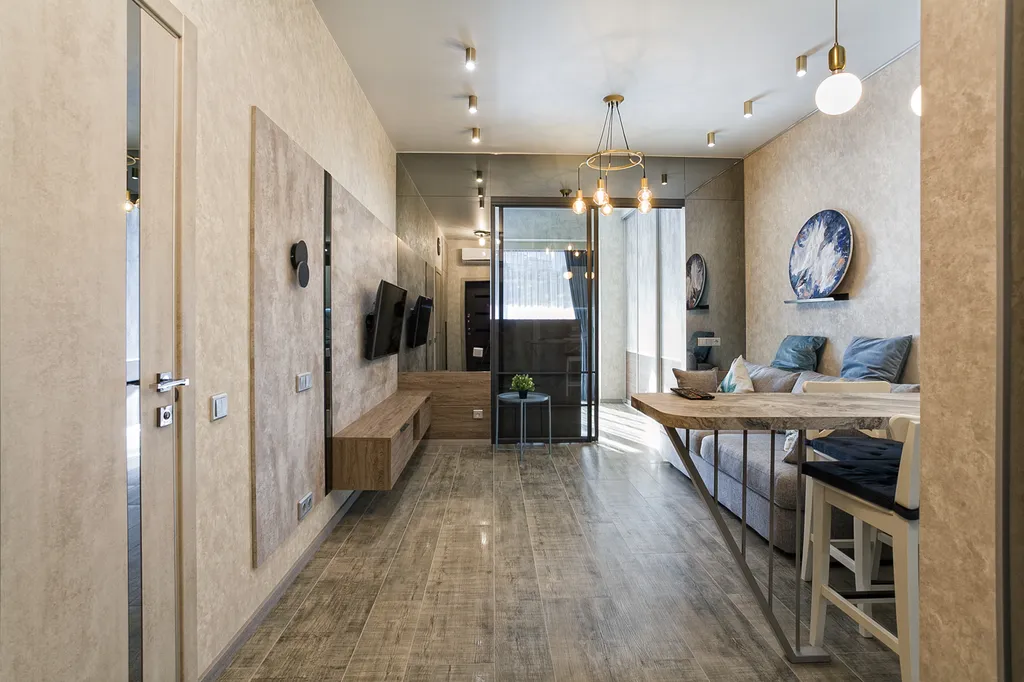 Видовая квартира с панорамой на горы в Приморском парке