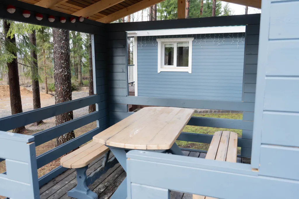 Коттедж Большой дом с баней и купелью — Иваново (Ленинградская область)