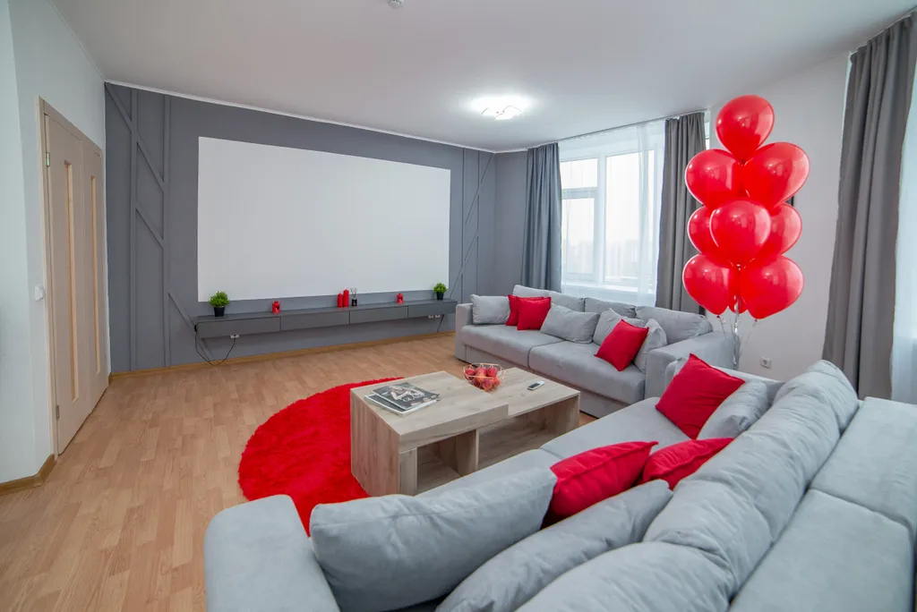 Бордовый закат в Чемпион-парк