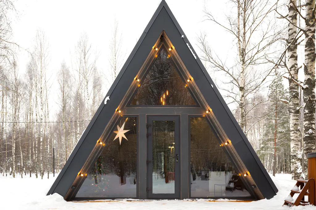 A-Frame с купелью