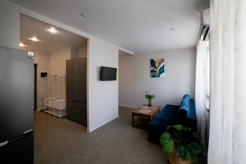 Квартира Квартира Атмосферная студия с новым ремонтом в центре города — Самара