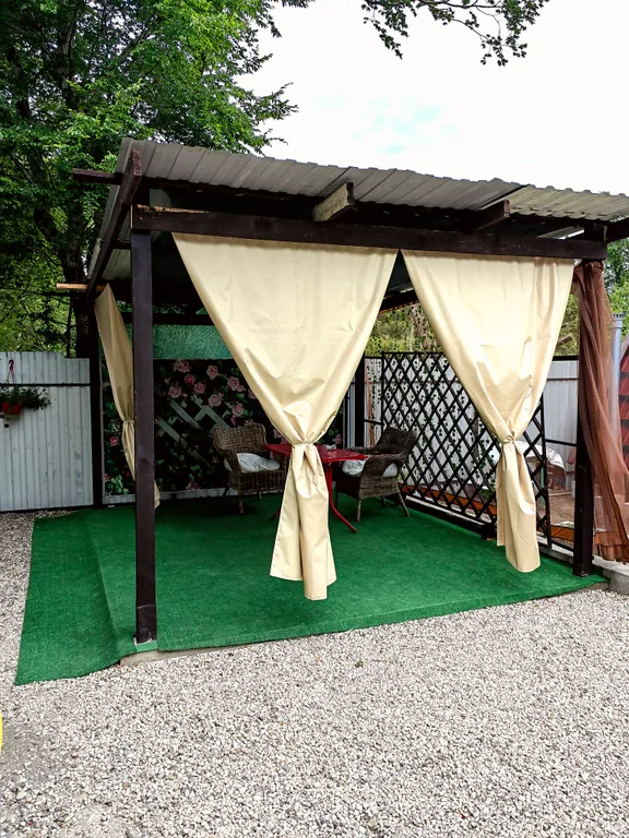 Домик А-фрейм в Абхазии (Пицунда)