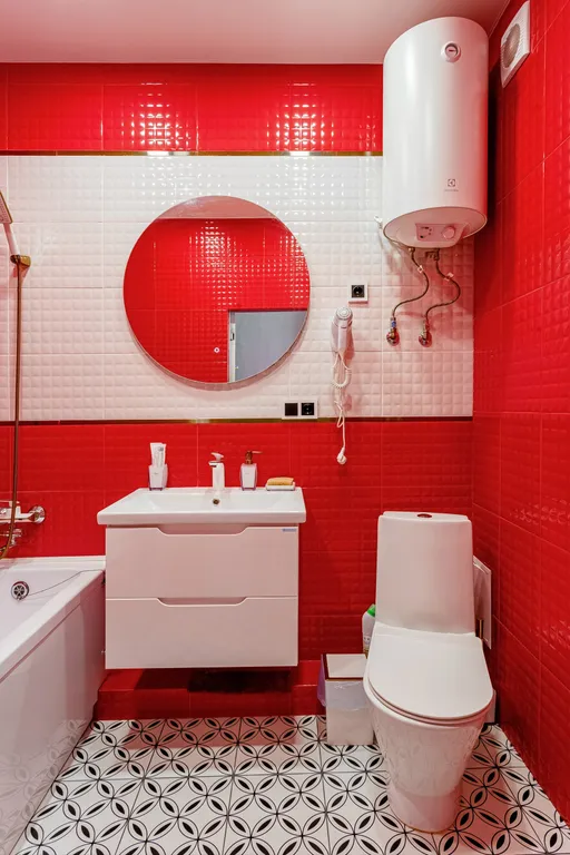 Квартира Red красный apartments квартира премиум с дизайнерским ремонтом — Мирное