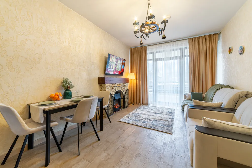 Квартира с видом на горы