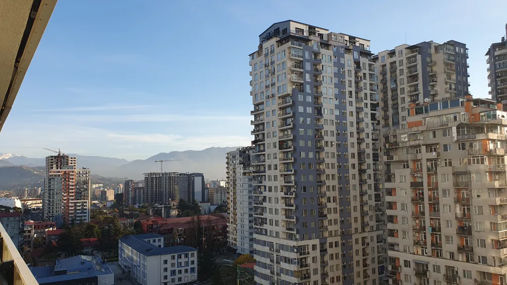 Квартира Квартира Уютная студия с видом на море и горы — Батуми