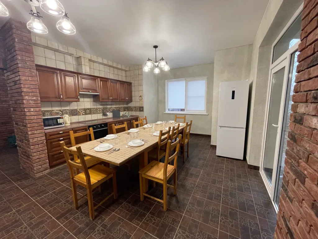 Комфортабельный коттедж с русской баней на дровах