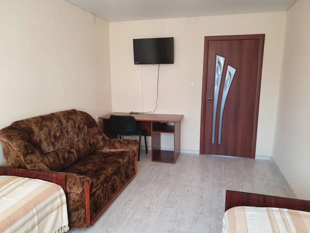 Большая уютная двушка у автовокзала. 5 раздельных спальных мест