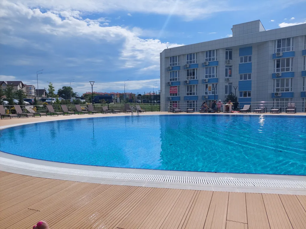 Студия на первой линии с видом на море