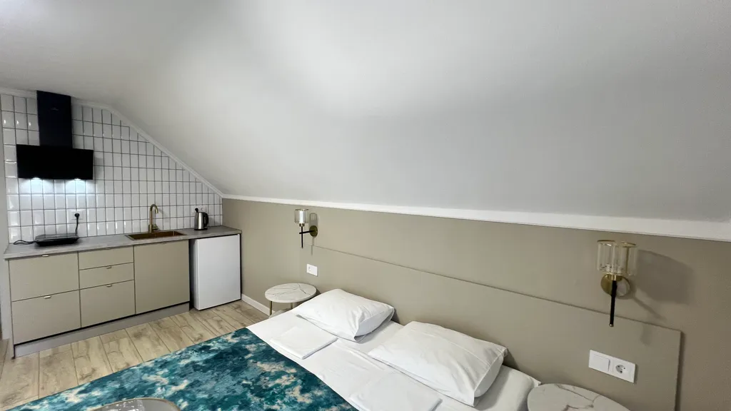 Квартира Апартаменты с личной кухней, бассейном, зелёным двором и беседкой — Анапа