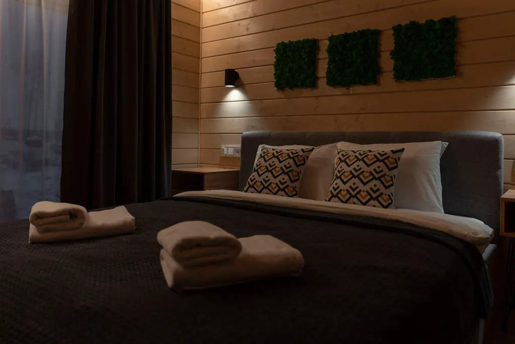 Коттедж 75 м2 на береговой линии бухты Выборгского залива